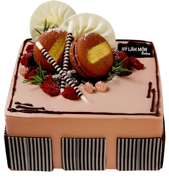 Chocolate Square Cake Vietnam