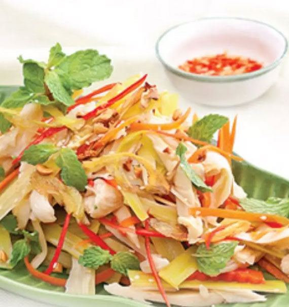 Coconut Salad Food Vietnam
