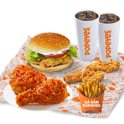 Combo Jeju Popeyes Vietnam