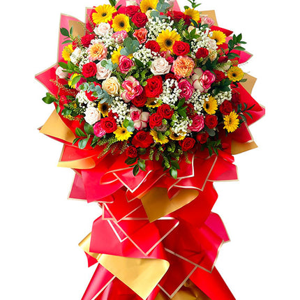 Congratulations Standing Flower Vietnam