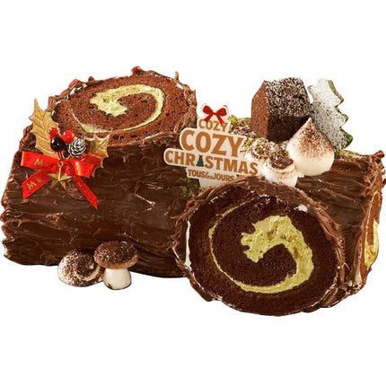Cozy Cozy Christmas Buche De Noel Cake Vietnam