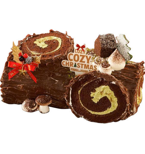 Cozy Cozy Christmas Buche De Noel Cake Vietnam