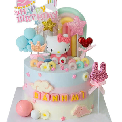 Cute Kitty Birthday Cake Vietnam