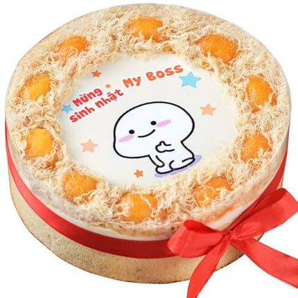 Cute Salted Egg Sponge Cake Vietnam