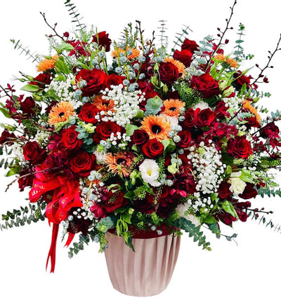 Deepest Gratitude Flower Basket