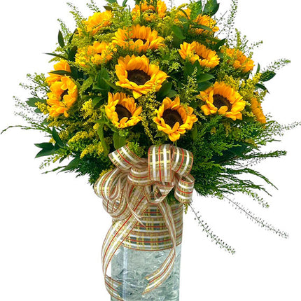 Dewdrop Sunflowers Vietnam