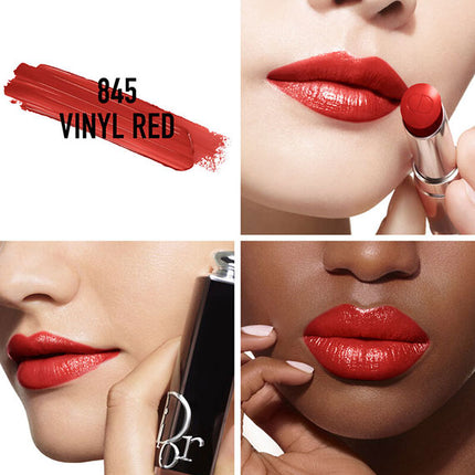 Dior Addict Lipstick Rouge Shine 845 Vinyl Red