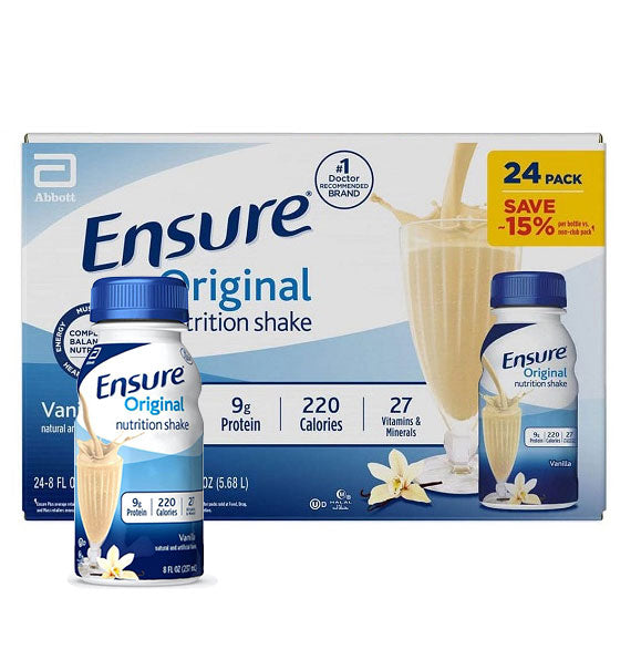 Ensure Original Vanilla Milk 24 Bottles