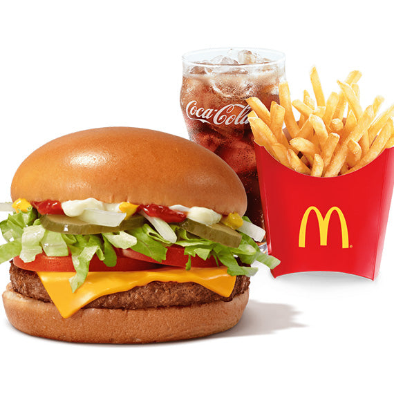 EVM Burger Cheeseburger Deluxe McDonalds Vietnam