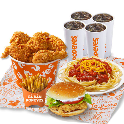 Family Combo C Popeyes Vietnam