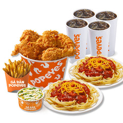 Family Combo D Popeyes Vietnam