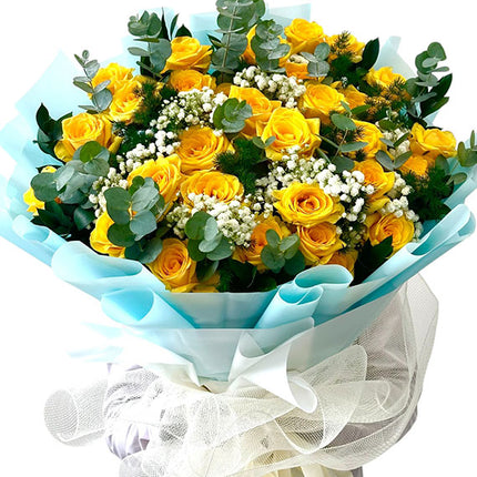 Father’s Day Bouquet of Yellow Rose Vietnam