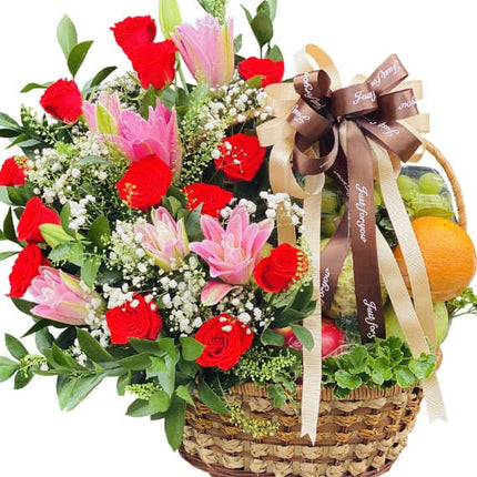 Father’s Day Fresh Blossom Basket vietnam