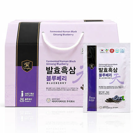 Fermented Korean Black Ginseng Blueberry Gifts Vietnam