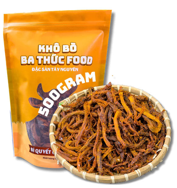 Fiber Beef Jerky Tet Food Vietnam