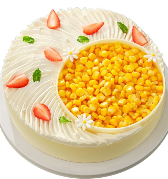 Flat Bloom Corn Cake For Dad Vietnam