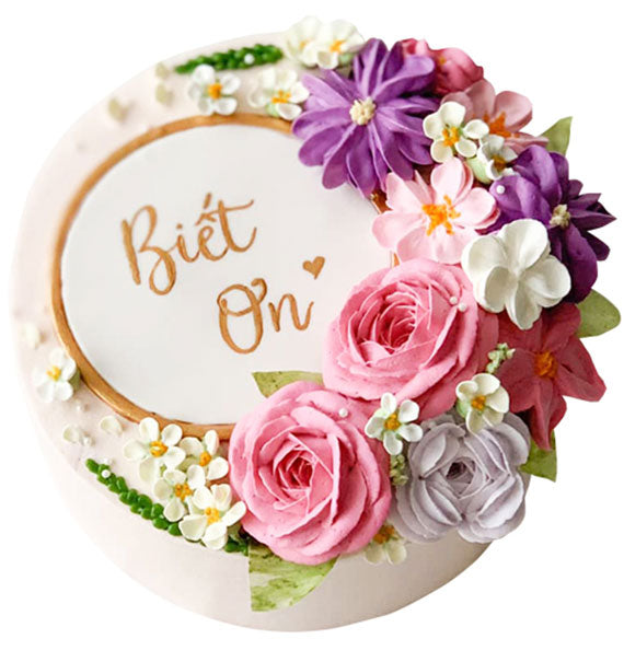 Floral Cake Gift For Mother's Day Vietnam