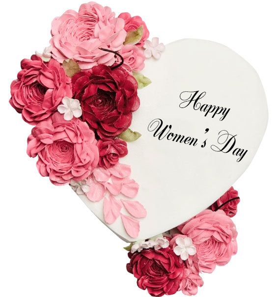 Floral Kiss Cake Vietnamese Womens Day
