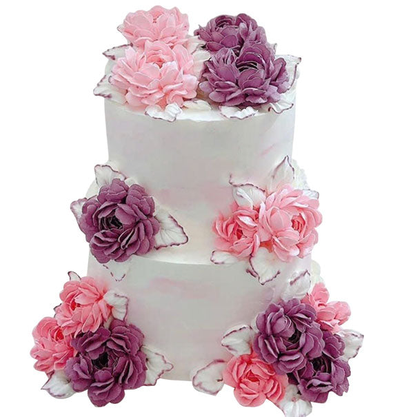 Floral Tiered Birthday Cake Vietnam