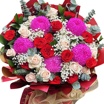 Flower Bouquet For Valentine Vietnam