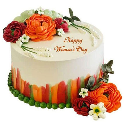Flower Cake Vietnamese Womens Day