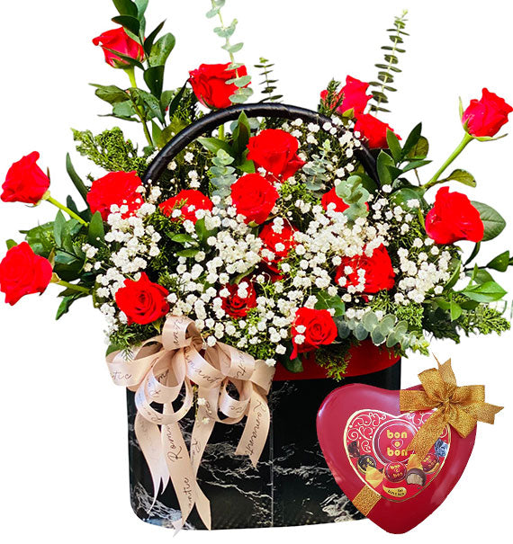 Flowers & Chocolate Xmas Gifts Vietnam