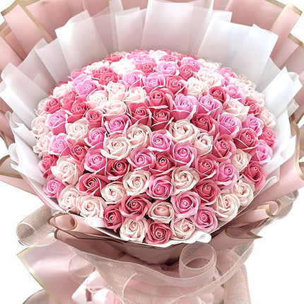 Forever Kiss Valentine's Waxed Rose Vietnam