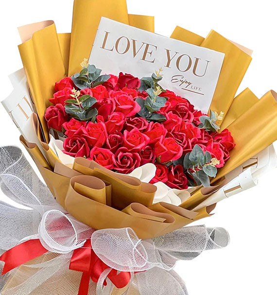 Forever Valentine Love Blooms Bouquet Vietnam
