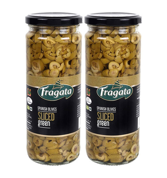 Fragata Spanish Olives Sliced Green pack of 2 gifts Vietnam