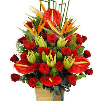 Fresh Desk and Reception Flowers Vietnam