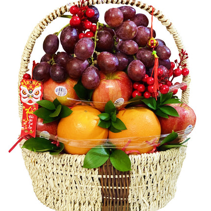 Fresh Fortune Tet Fruit Basket Vietnam