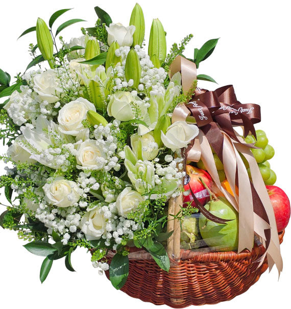Fresh Fruit Sympathy Basket Vietnam
