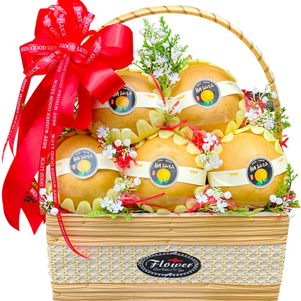 Fresh Korean Pear Basket Vietnam