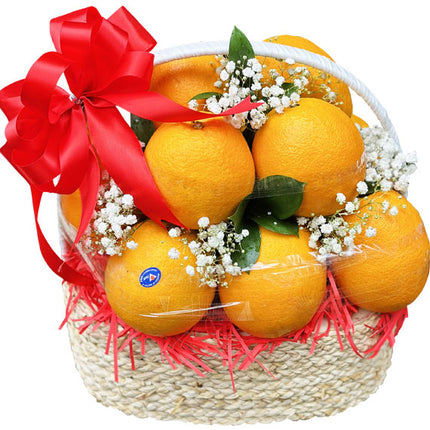 Fresh Orange Basket Vietnam