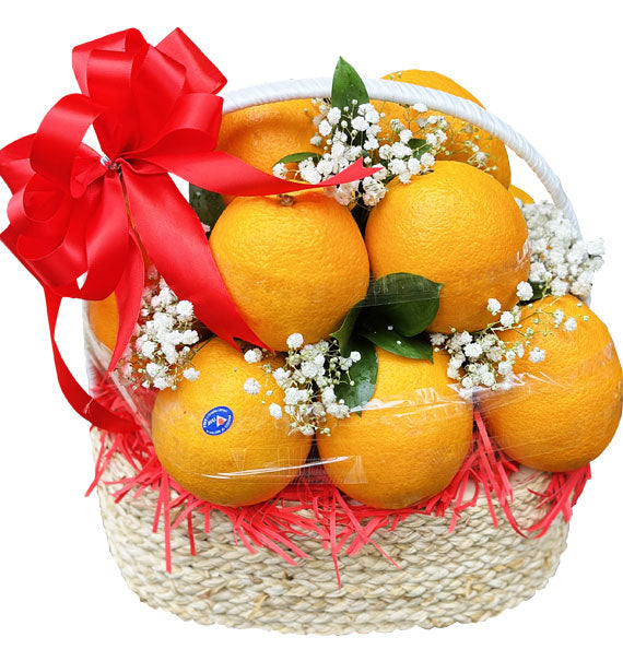 Fresh Orange Basket Vietnam