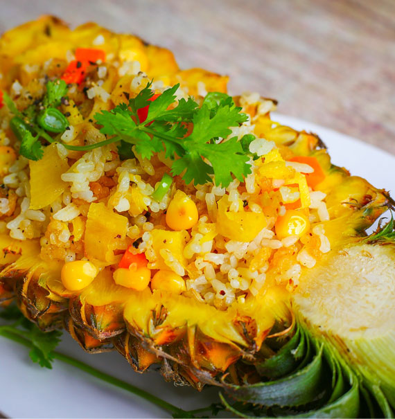 Fried Rice With Pineapple Food Vietnam