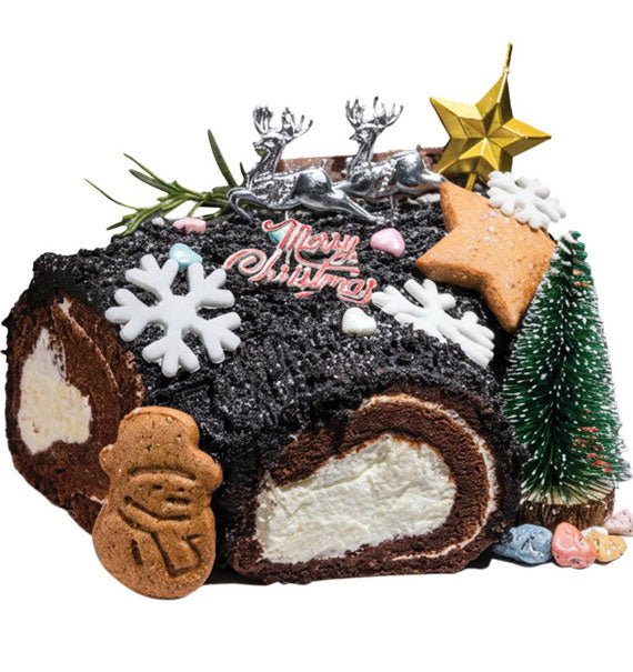 Frosted Xmas Delight Cake Vietnam