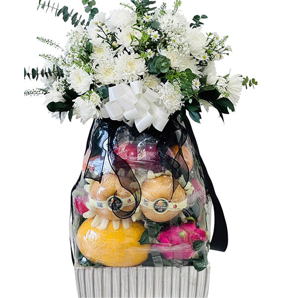 Fruit and Flower Funeral Basket Vietnam