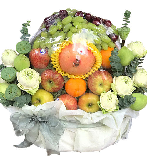 Fruit & Lotus Sympathy Basket Vietnam