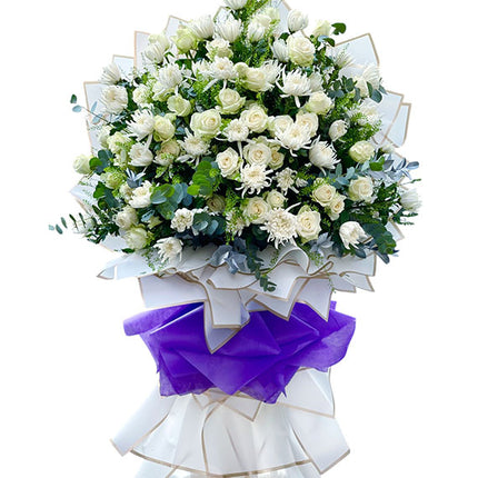 Funeral Flowers Stand Vietnam