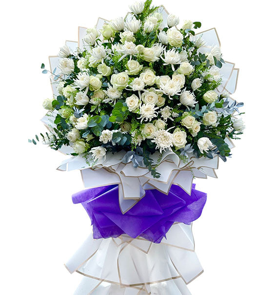 Funeral Flowers Stand Vietnam