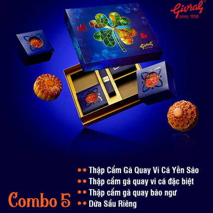 Givral Luxury Mooncake Box Vietnam