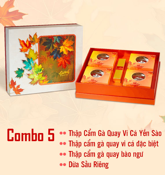 Givral Luxury Mooncake Box Vietnam