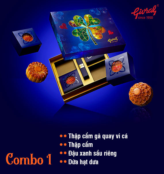 Givral Mooncake Gift Box Vietnam