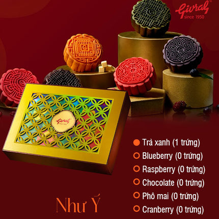 Givral Mooncake Vietnam Combo Nhu Y 