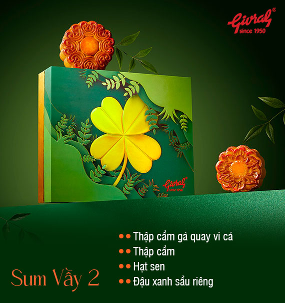 Givral Mooncake Vietnam Combo Sum Vay #2