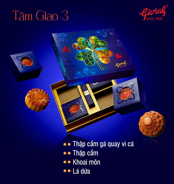 Givral Mooncake Vietnam Combo Tam Giao #3