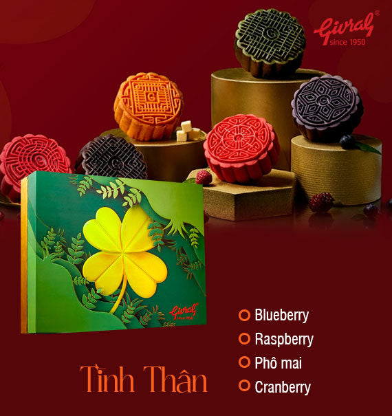 Givral Mooncake Vietnam Combo Tinh Than