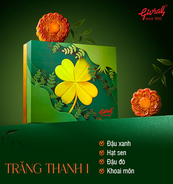 Givral Mooncake Vietnam Combo Trang Thanh #1
