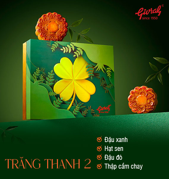 Givral Mooncake Vietnam Combo Trang Thanh #2